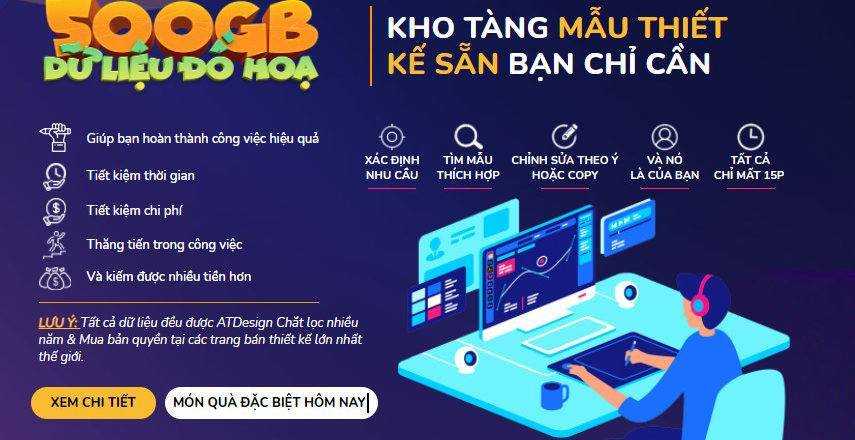 Share 500GB Kho Dữ Liệu Đồ Hoạ của Fedu.vn