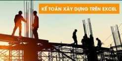 Share Học kế toán xây dựng trên Excel