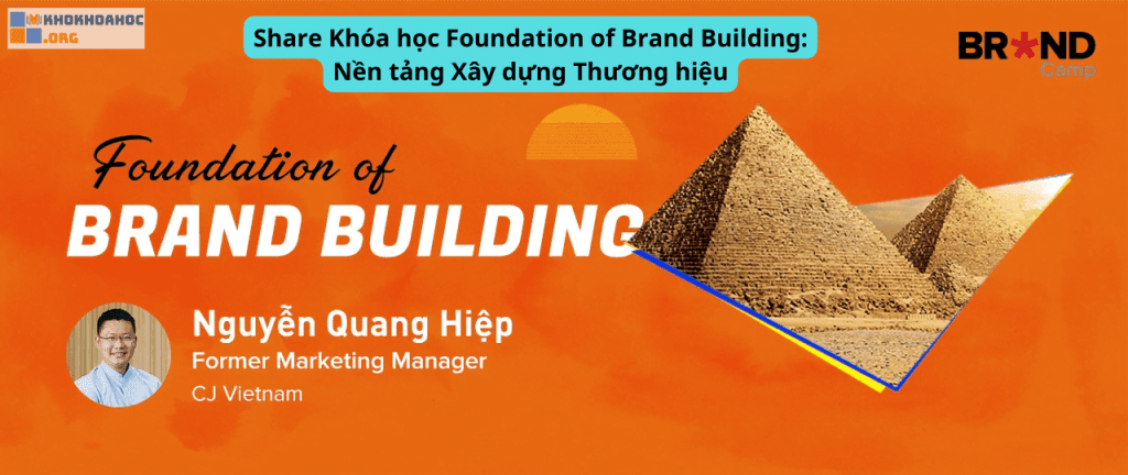 Khóa học Foundation of Brand Building: Nền tảng Xây dựng Thương hiệu