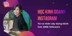 share Khóa học kinh doanh trên Instagram từ @caocaobycaochen - Cá nhân xây dựng thương hiệu với hơn 200k followers và mang về đơn hàng đều đặn mỗi ngày