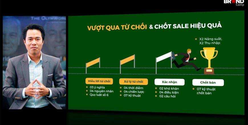 Khoá học Vượt qua Từ chối & Chốt Sales hiệu quả