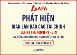 Share Khóa Học AFA Phương Pháp Phát Hiện Gian Lận Báo Cáo Tài Chính 