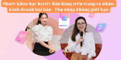 Khóa học PingGo Việt Nam Bán hàng trên trang cá nhân: Kinh doanh bài bản - Thu nhập không giới hạn