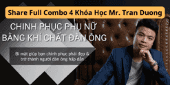 Share Full Combo 4 Khóa Học Mr. Tran Duong