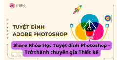 Share Khóa Học Tuyệt đỉnh Photoshop - Trở thành chuyên gia Thiết kế
