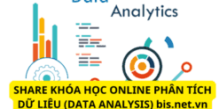 SHARE KHÓA HỌC ONLINE PHÂN TÍCH DỮ LIỆU (DATA ANALYSIS) bis.net.vn