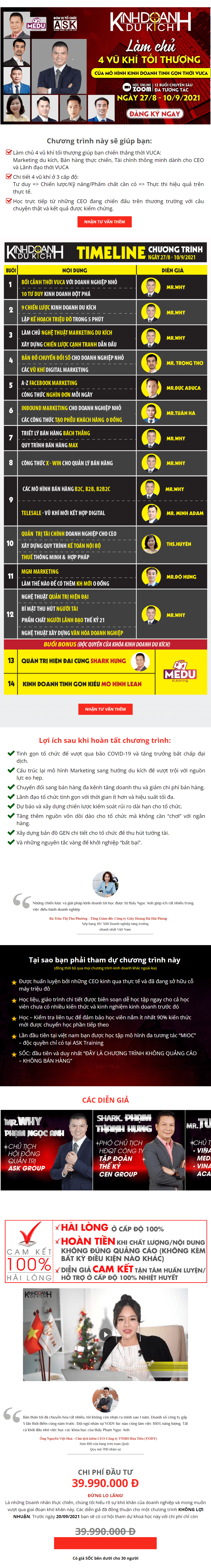 Kinh Doanh Du Kích Cùng Chuyên Gia Phạm Ngọc Anh ASK.COM.VN