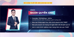 Khóa Học Tiktok Shop Livestream Đoàn Quyền 2023