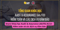 Share Khóa học Audit & Assurance (AAF8) ACCA – Kiểm toán và các dịch vụ đảm bảo