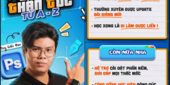 Share Khóa Học Photoshop Thần Tốc A-Z Cùng Quạ HD