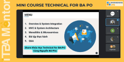 Khóa Học Technical For BA/PO Cùng Nguyễn Bá Phú