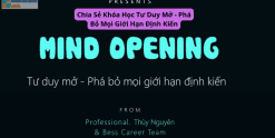 Chia Sẻ Khóa Học Tư Duy Mở - Phá Bỏ Mọi Giới Hạn Định Kiến