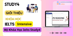 Share Bộ Khóa Học Ielts Study4