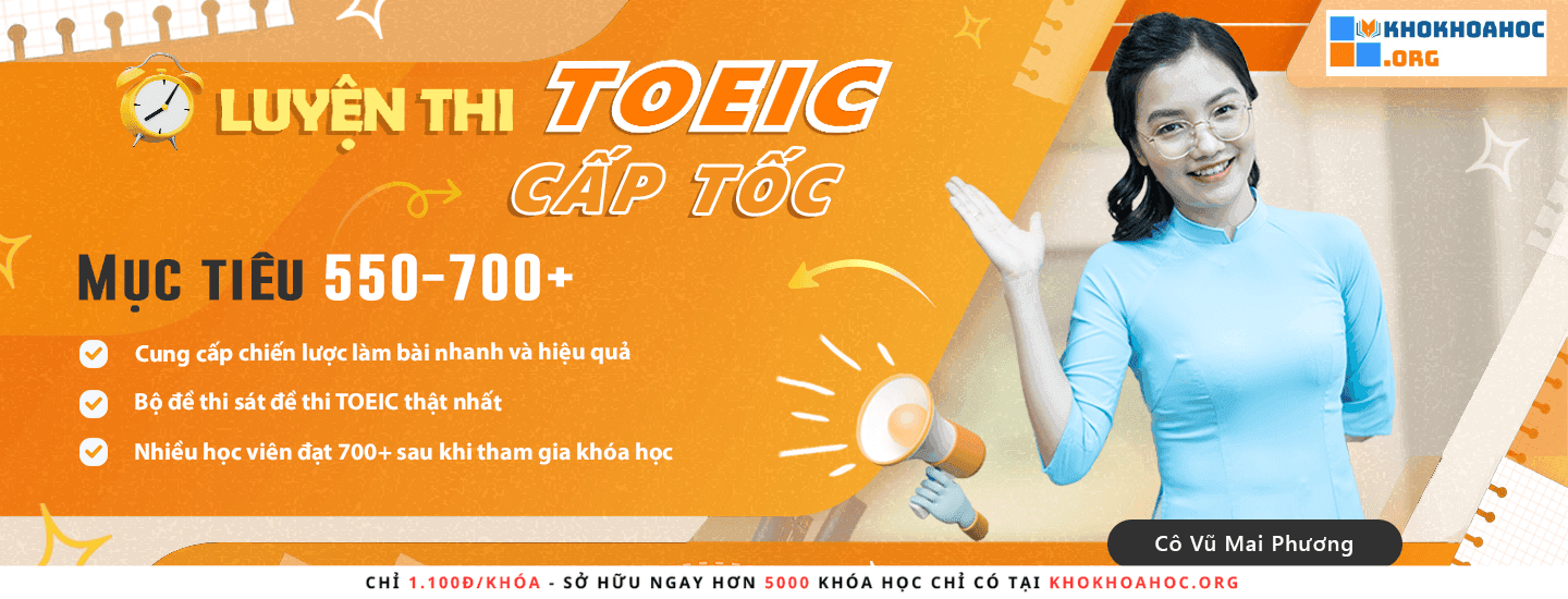 Tại Sao Nên Học Toeic Cô Mai Phương?