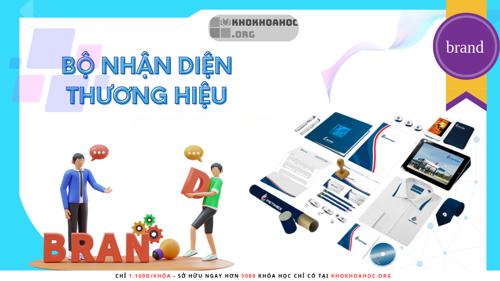 Share Khóa Học Quy Trình Thiết Kế Bộ Nhận Diện Thương Hiệu